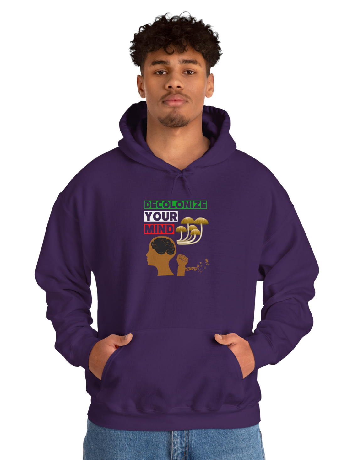 Empowerment Graphic Hoodie, Inspirational Sweatshirt, Mindset Motivation Apparel, Unisex Streetwear, Gift for Activists